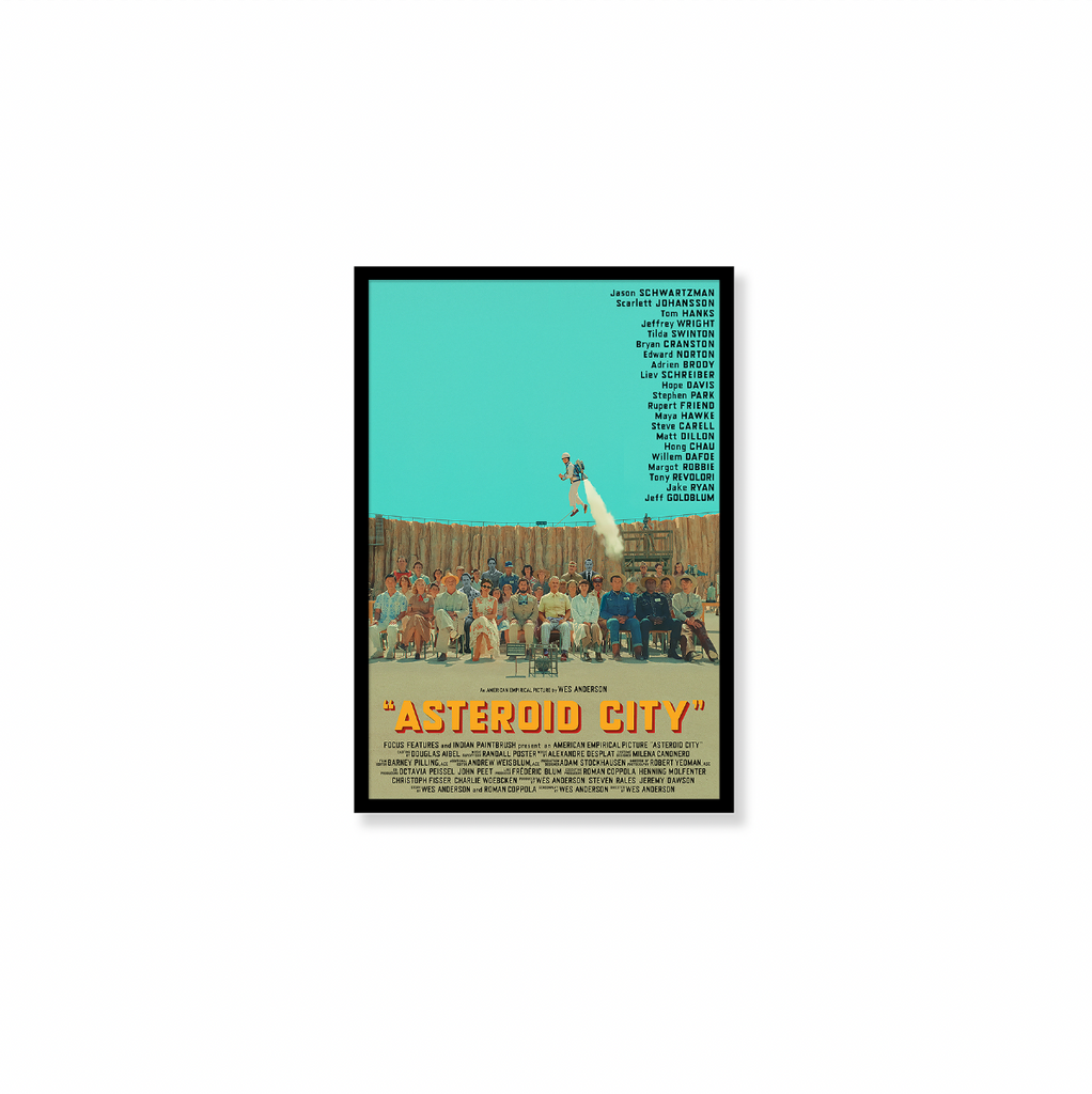 Asteroid City Vertical Poster