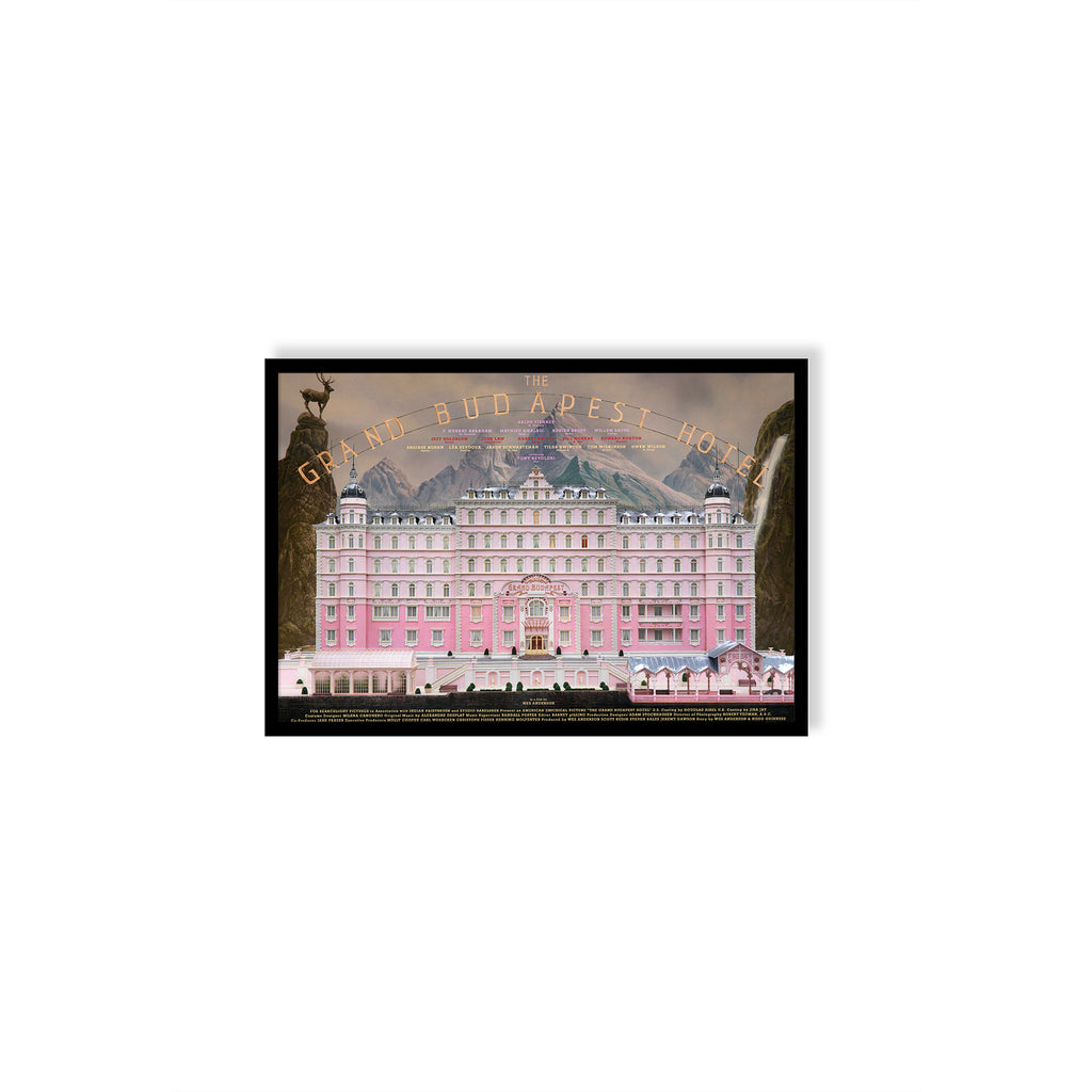 The Grand Budapest Hotel Framed Poster