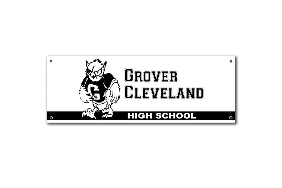 Grover Cleveland High School Banner Rushmore - Wes-Anderson.com
 - 1