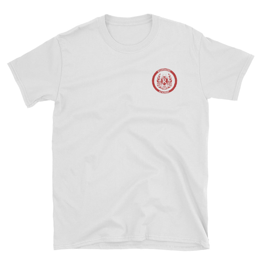 Rushmore Academy Embroidered Short-Sleeve Unisex T-Shirt