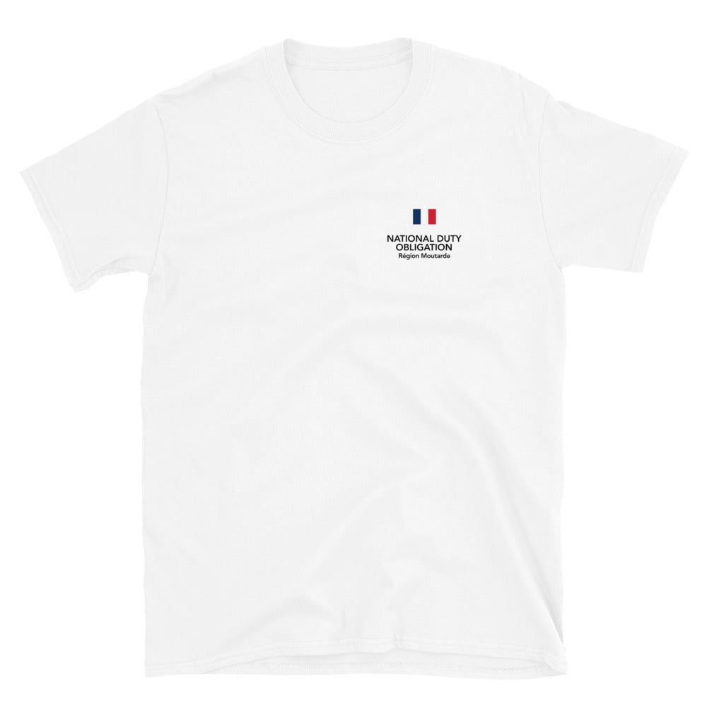National Duty Obligation Région Moutarde T-Shirt