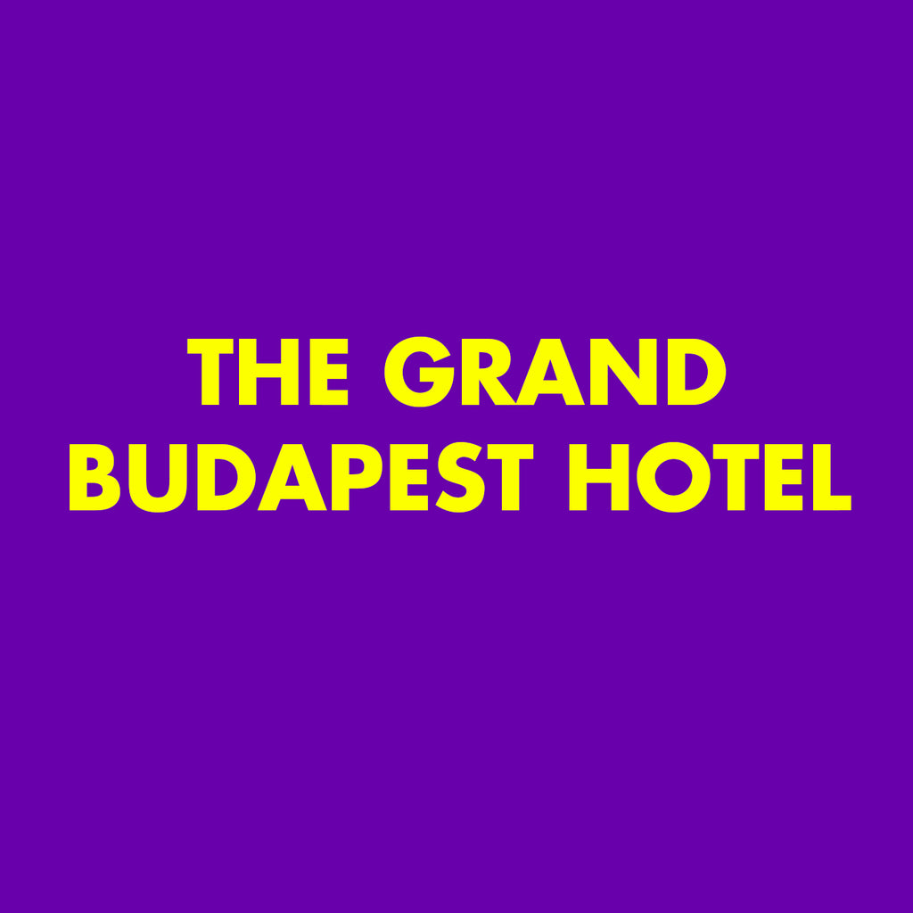 The Grand Budapest Hotel