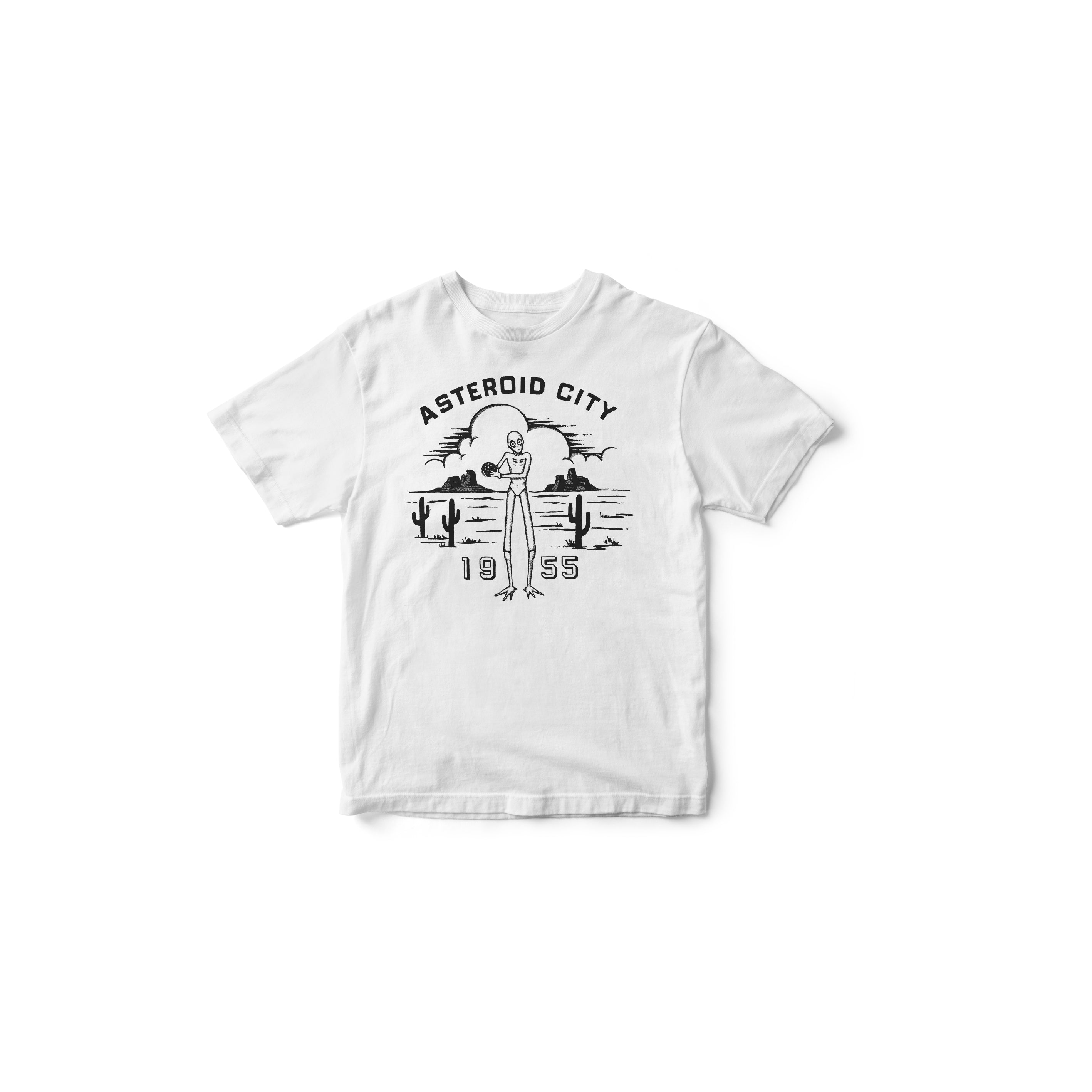 ☆ASTEROID CITY/宇宙人Tシャツ Asteroid City 1955 Adult Short Sleeve T-Shirt