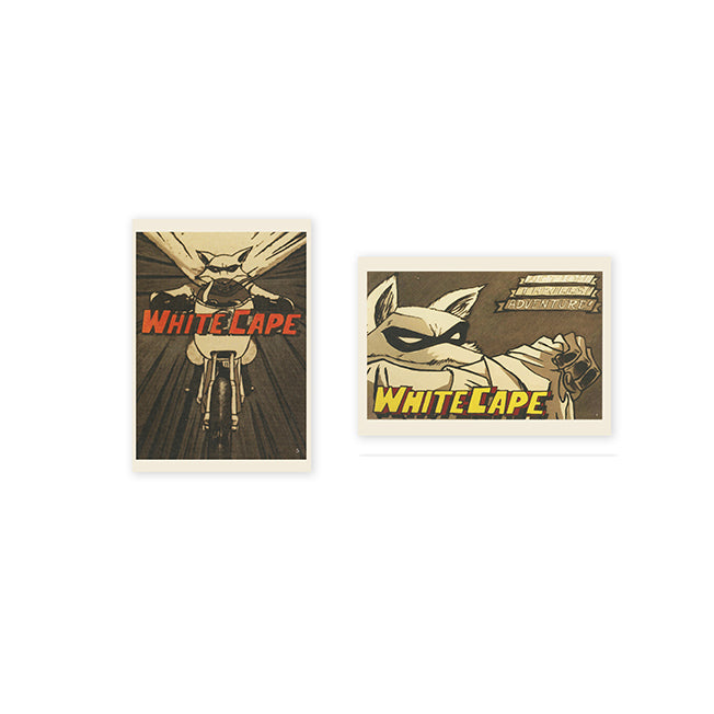 White Cape Card Set | The Society Of The Crossed Keys