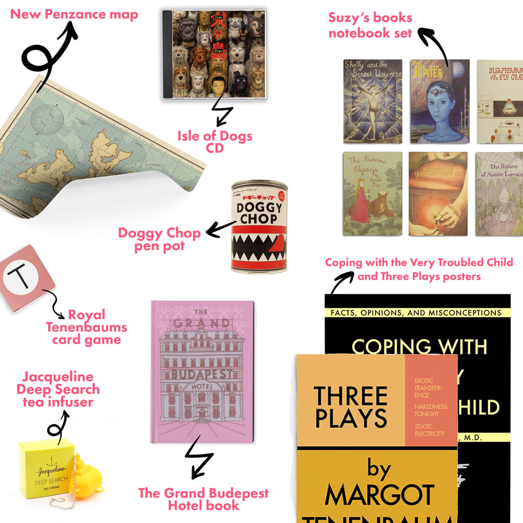 Wes Anderson Lover Gift Set | For Her