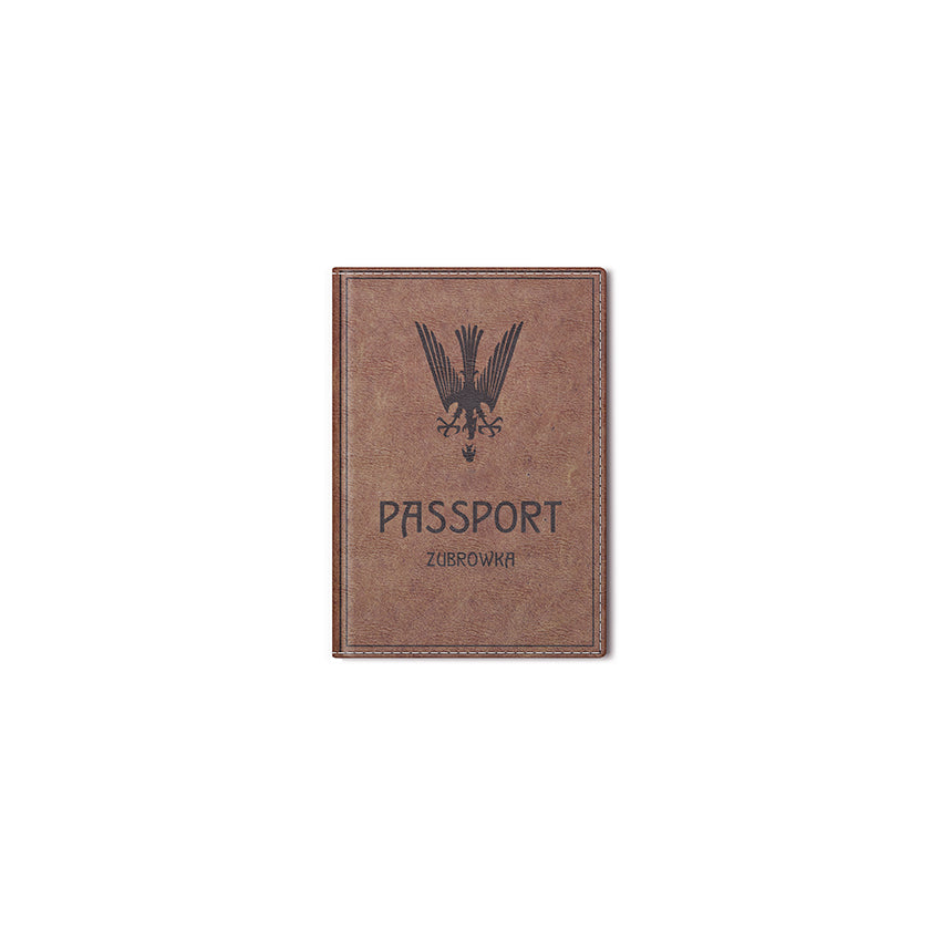 旅行用品 Barber Shop Passport Holder BBS-FR-3 Zubrowka Passport Holder | The Society Of The Crossed Keys