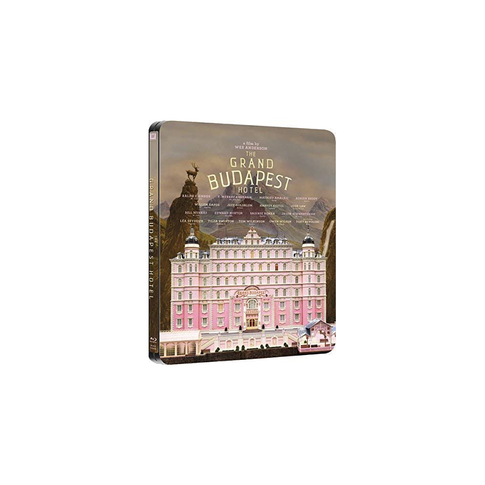 The Grand Budapest Hotel Blu Ray Steelbook