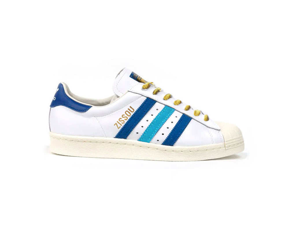 Adidas Superstar 80s Zissou Trainers - Wes-Anderson.com
