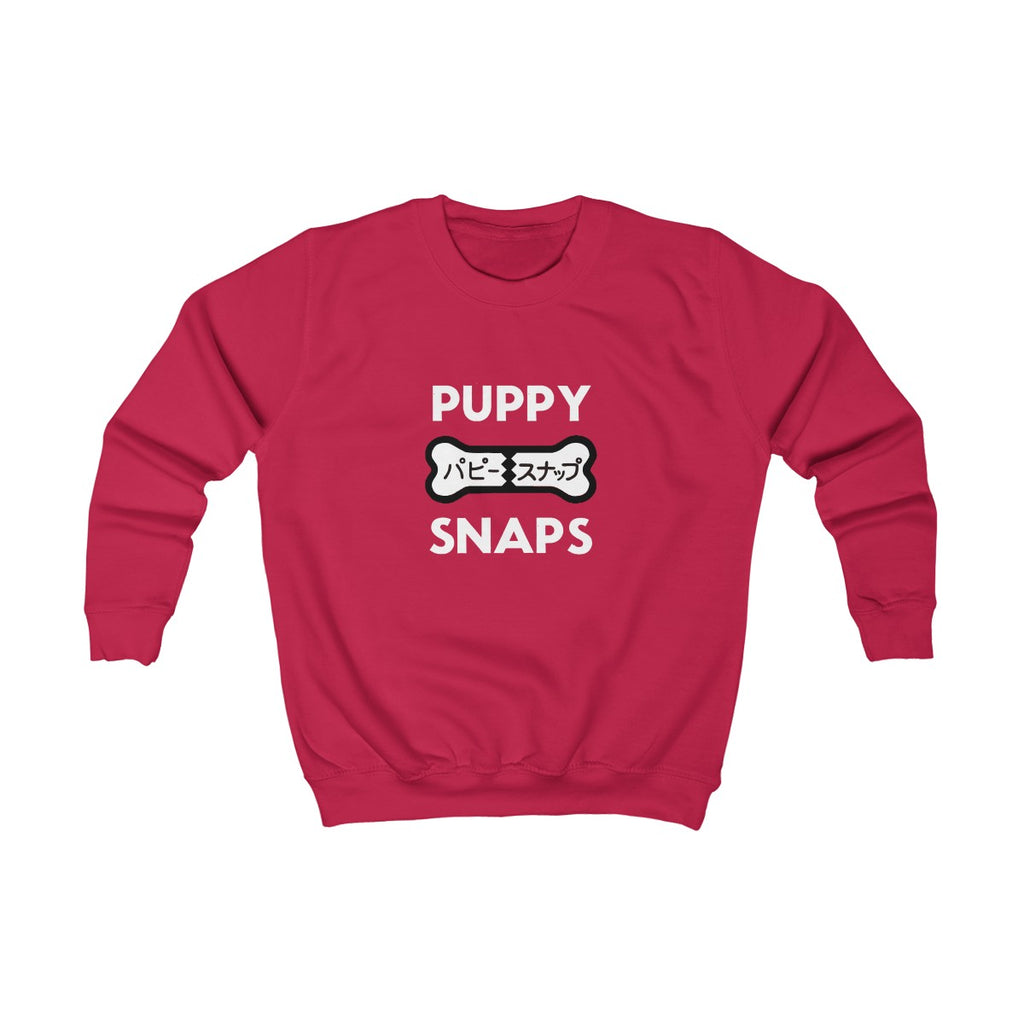 Puppy Snaps Kids Sweatshirt