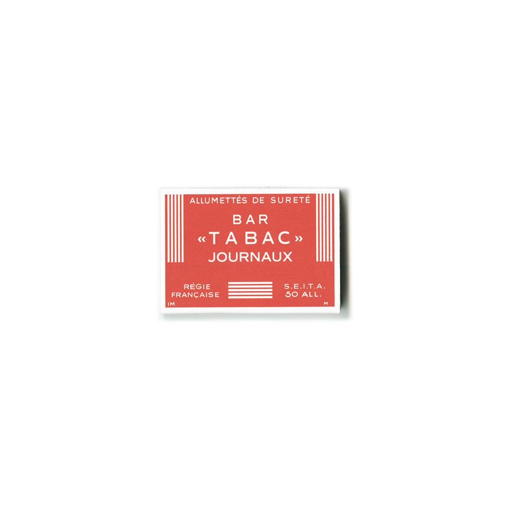 Bar Tabac Matchbook