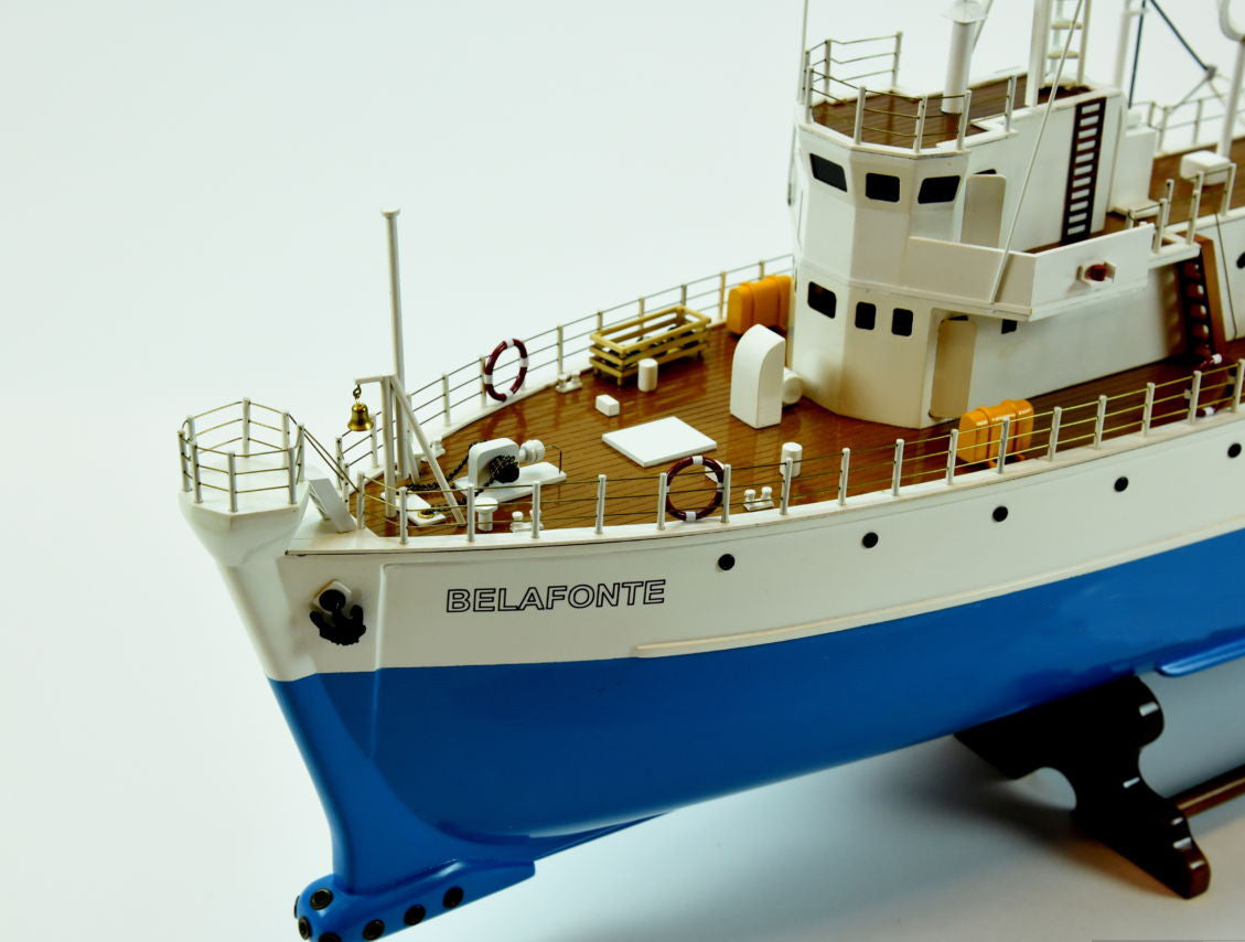 BELAFONTE RAGTIME ANCHOR SHIP PLAY SHIRTS 茶 XL べラフォンテ コットン 半袖 ニット シャツ Belafonte Boat Model | The Society Of The Crossed Keys