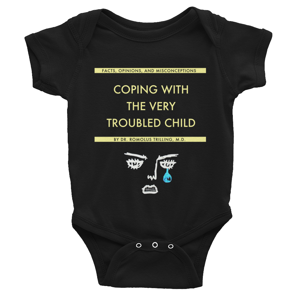 Coping With The Very Troubled Child Infant Baby Rib Short Sleeve - Wes-Anderson.com

