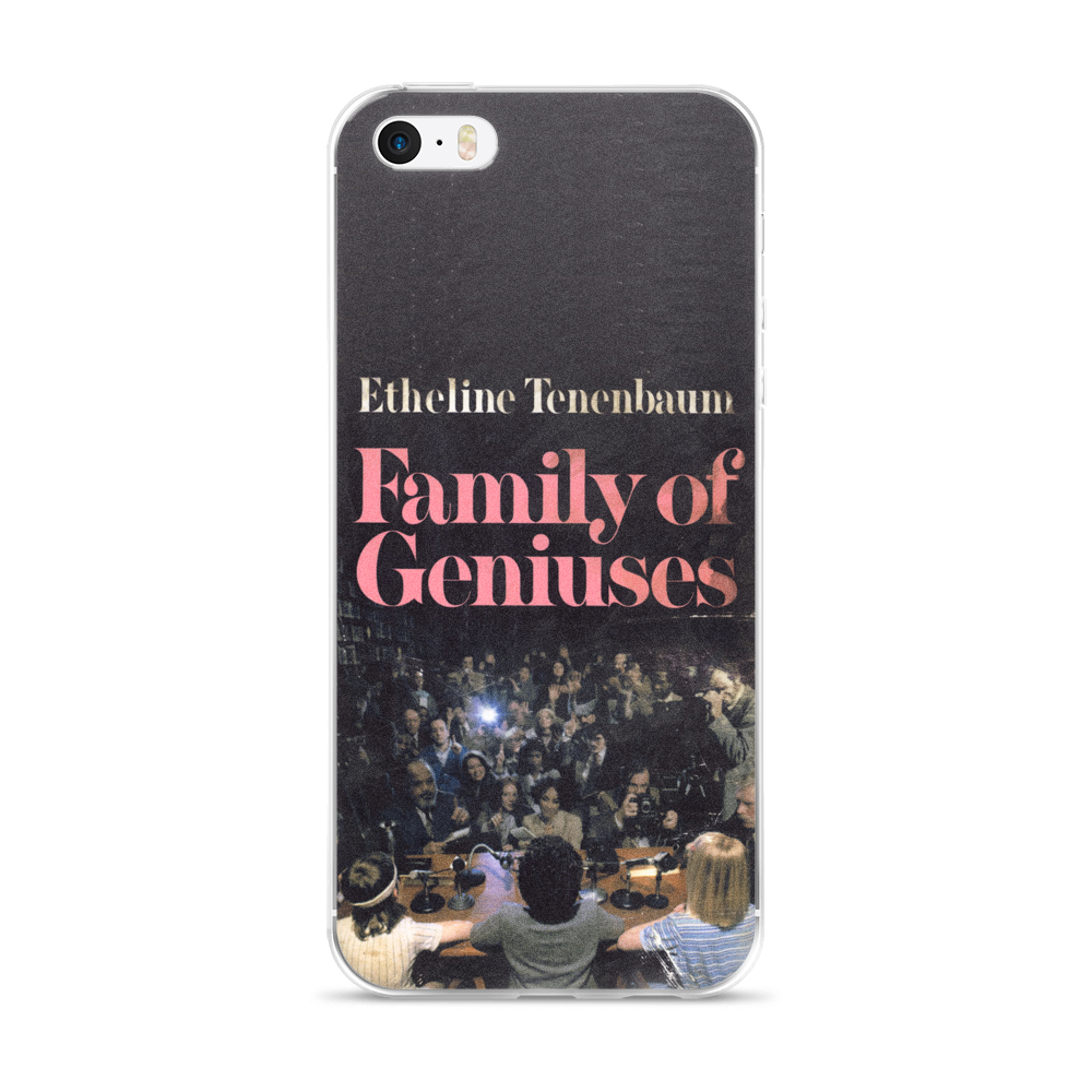 Family Of Geniuses iPhone Case The Royal Tenenbaums - Wes-Anderson.com
 - 2