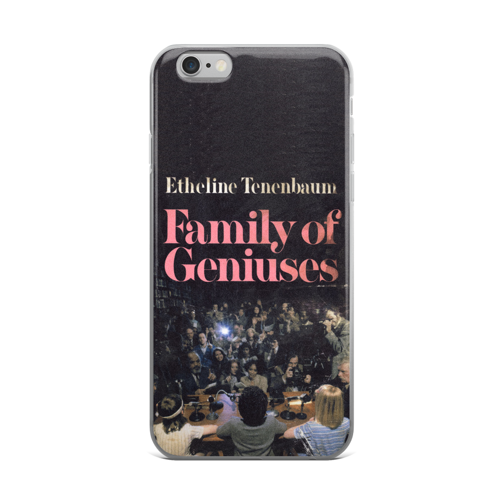 Family Of Geniuses iPhone Case The Royal Tenenbaums - Wes-Anderson.com
 - 1