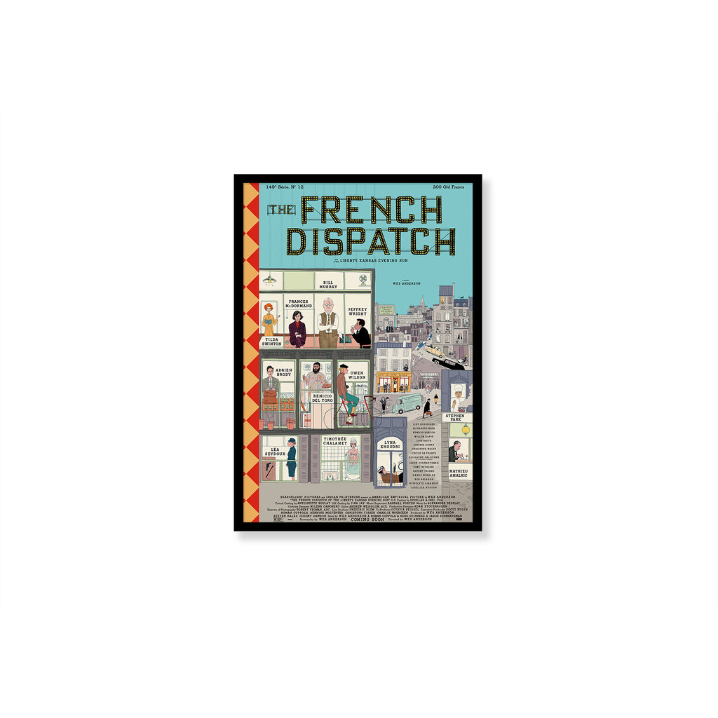 The French Dispatch Poster