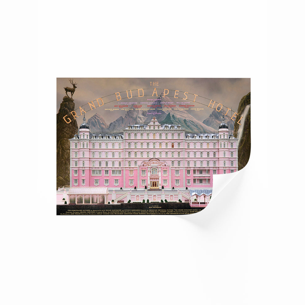 The Grand Budapest Hotel Horizontal Poster