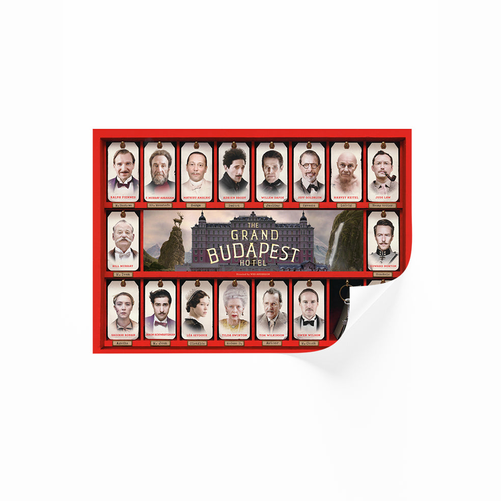 The Grand Budapest Hotel Horizontal Poster