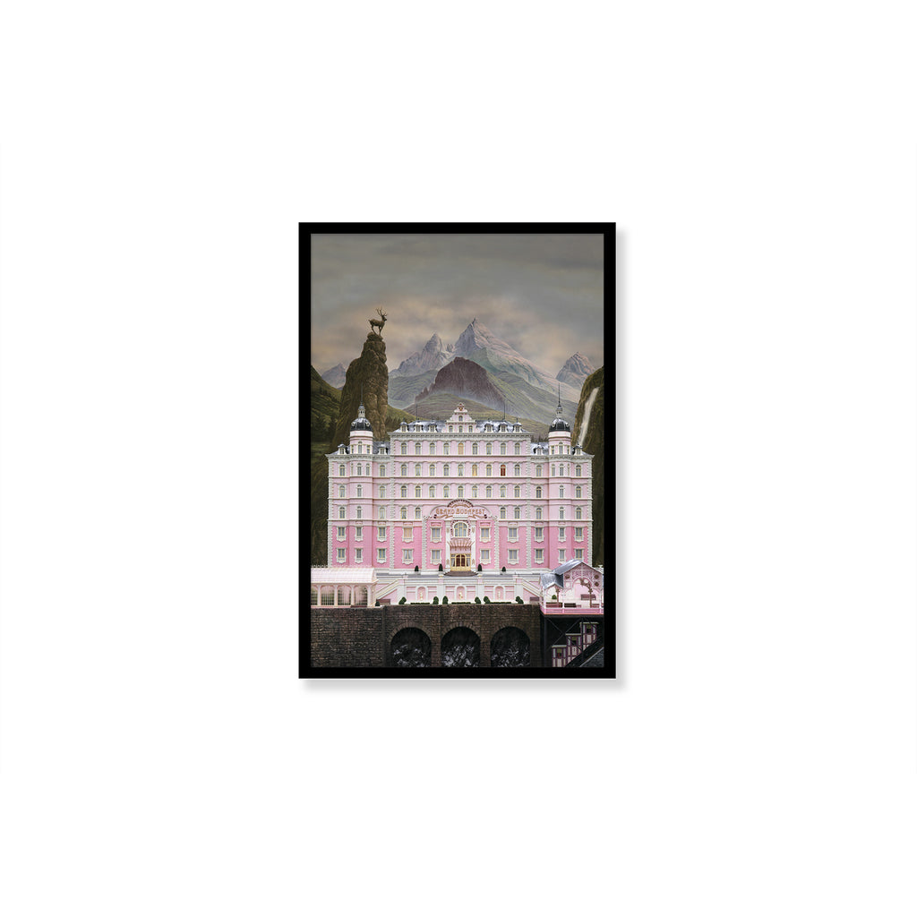 The Grand Budapest Hotel Textless Framed Poster
