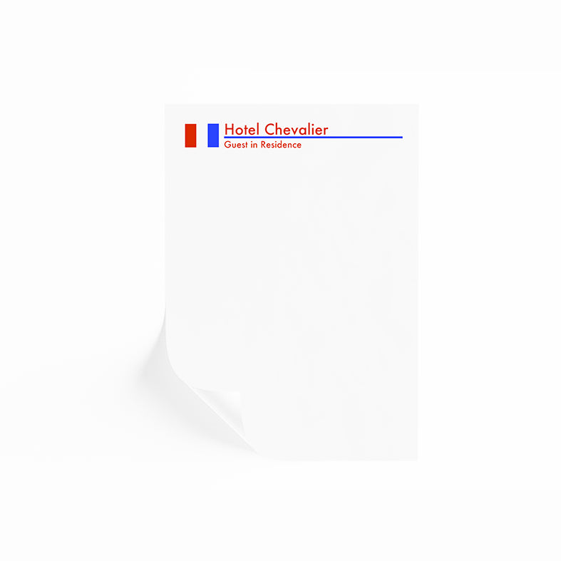 Hotel Chevalier Letterhead Set