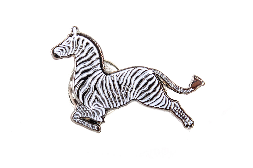 Zebras Pin Badge The Royal Tenenbaums