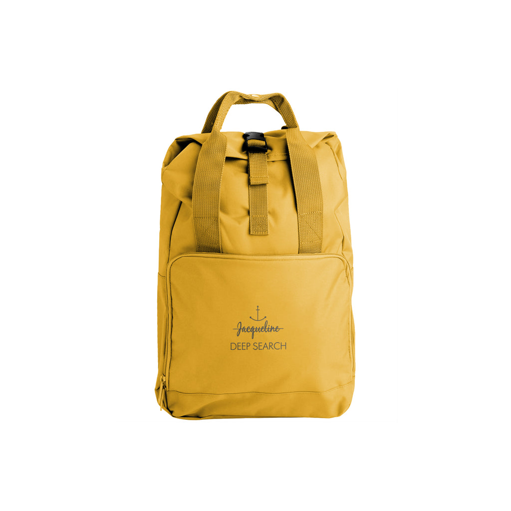 Jacqueline Deep Search Roll-Top Backpack