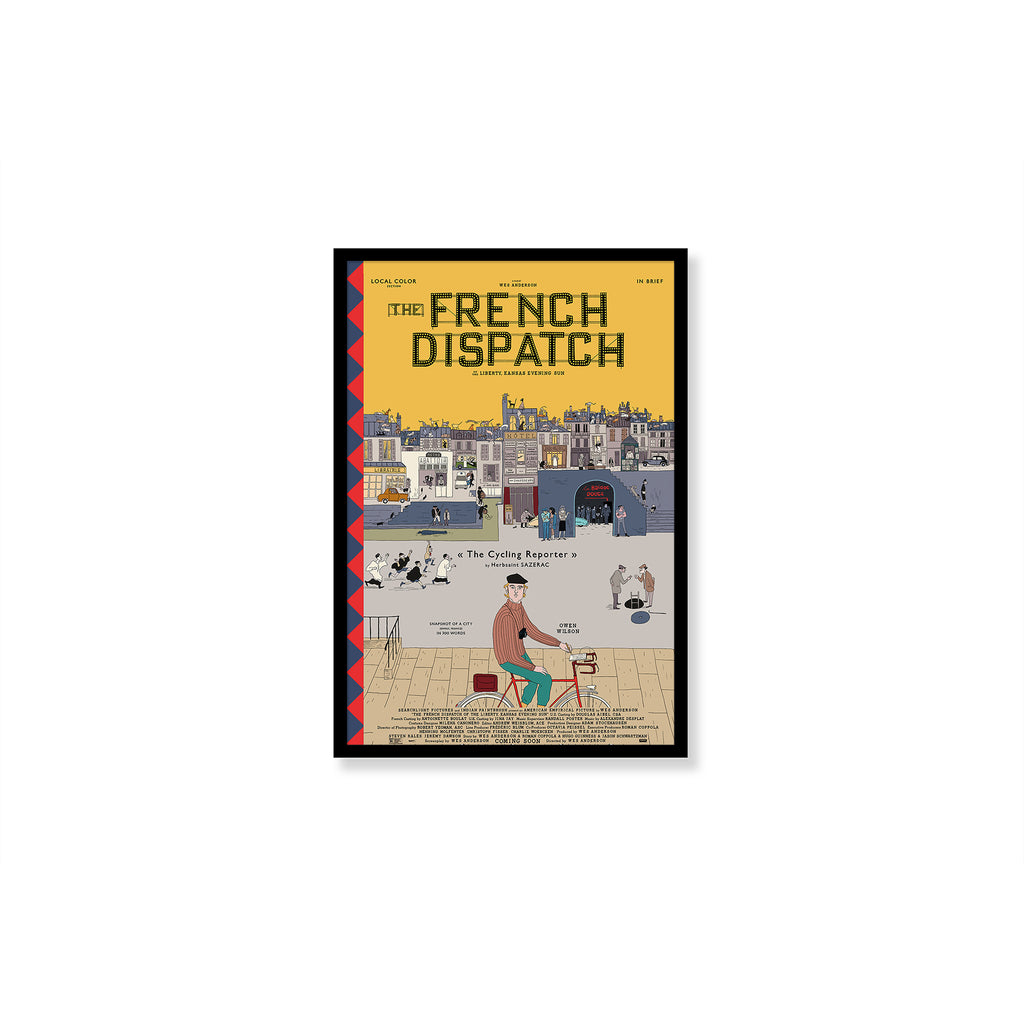 The French Dispatch Local Color Section Poster