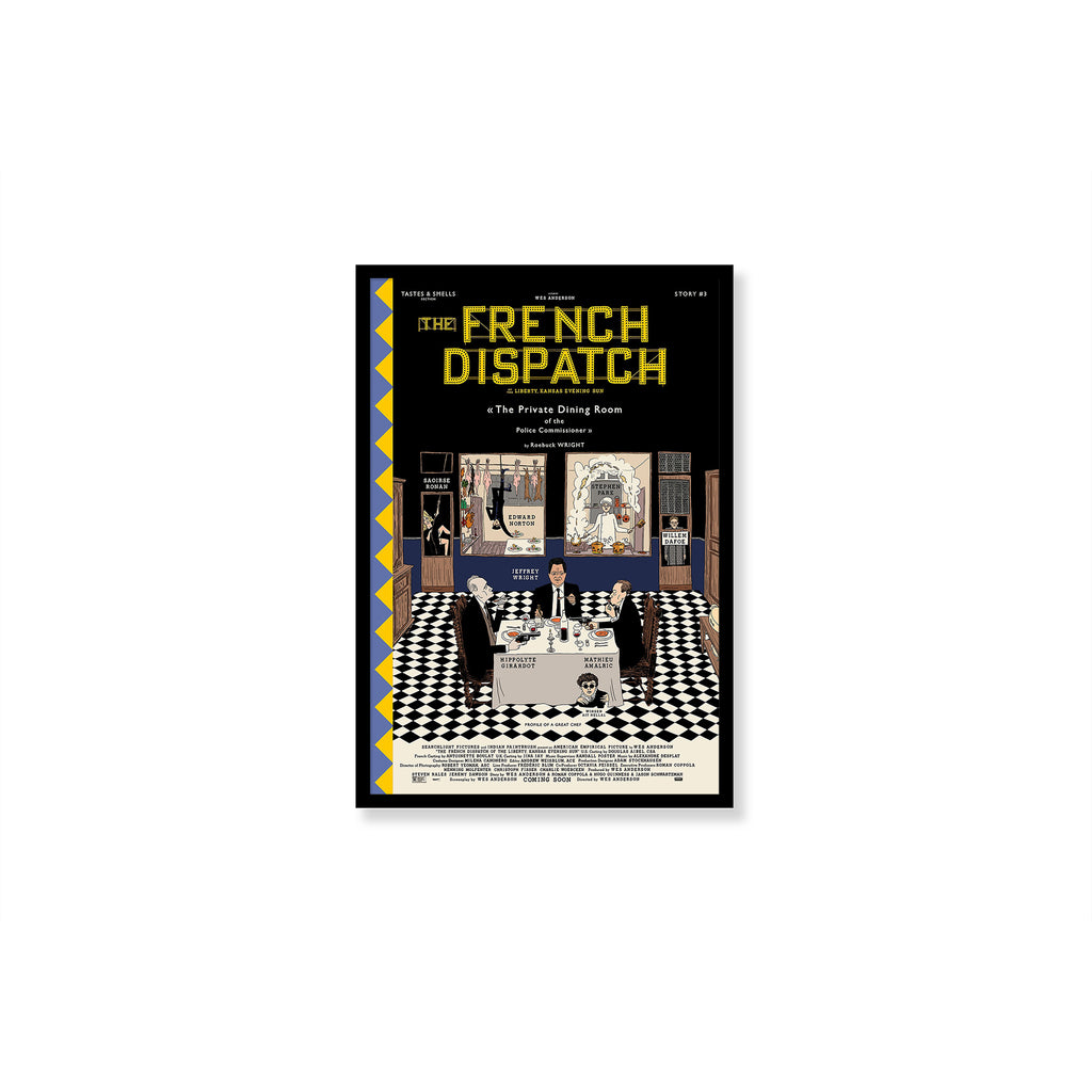 The French Dispatch Tastes And Smells Section Poster