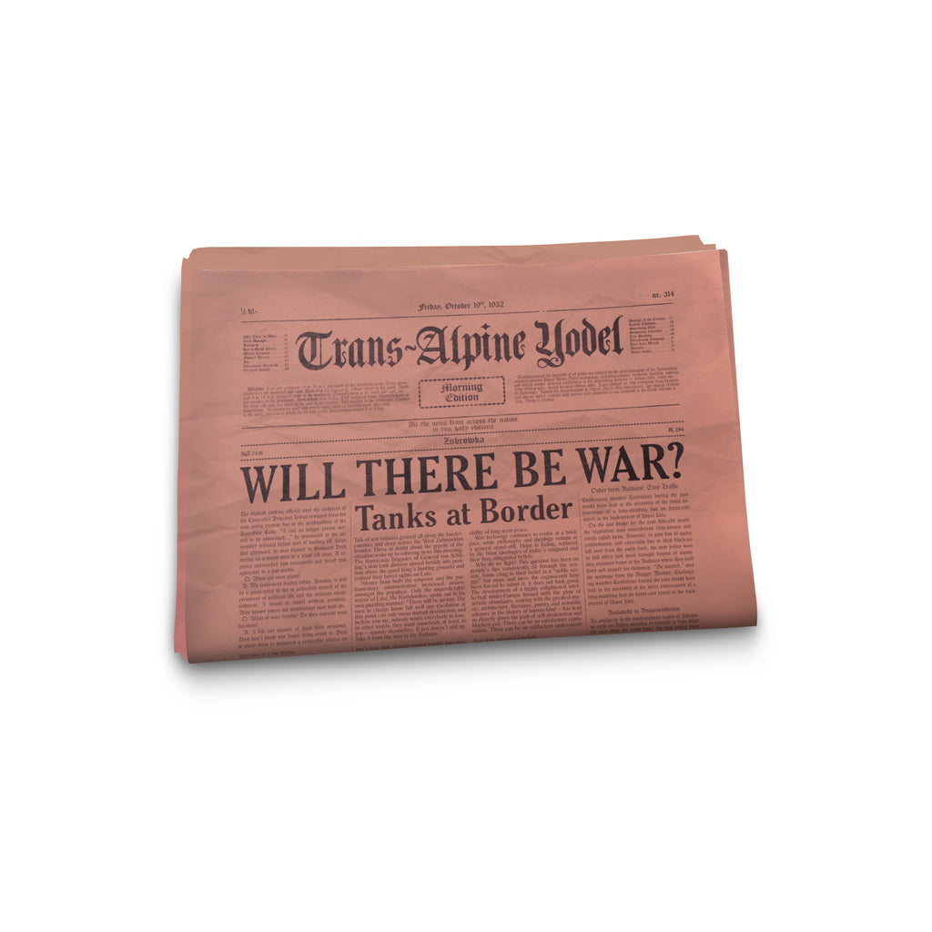 Trans-Alpine Yodel Newspaper