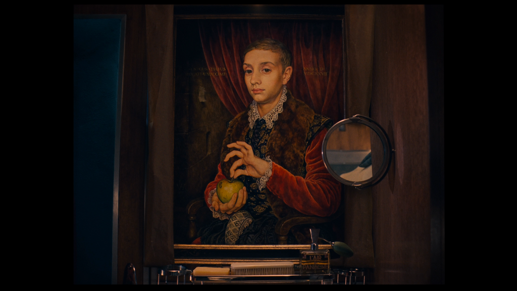 Boy With Apple Canvas