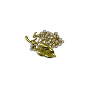 【Sinoon】 Dangling Grape Brooch MUSINSA | SINOON Dangling Grape Brooch (Silver Gold)