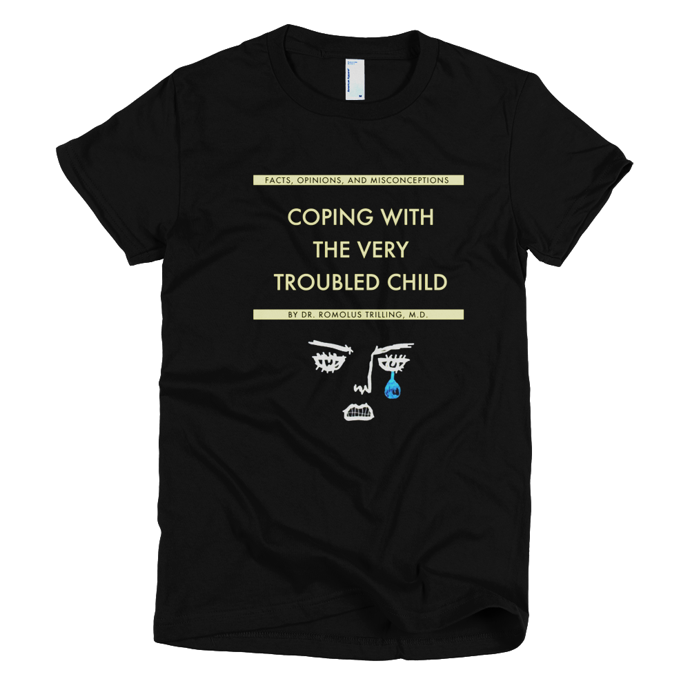 Coping With The Troubled Child Jersey Short Sleeve Women T-Shirt - Wes-Anderson.com
