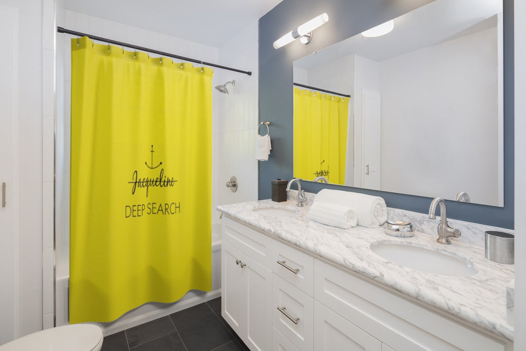 Jacqueline Deep Search Shower Curtains