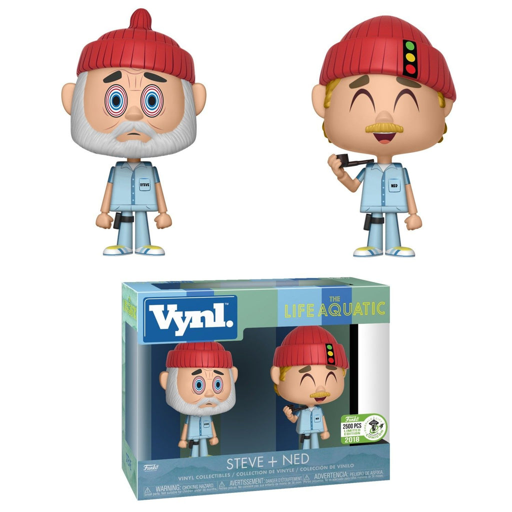 Steve + Ned Zissou Vinyl Figure