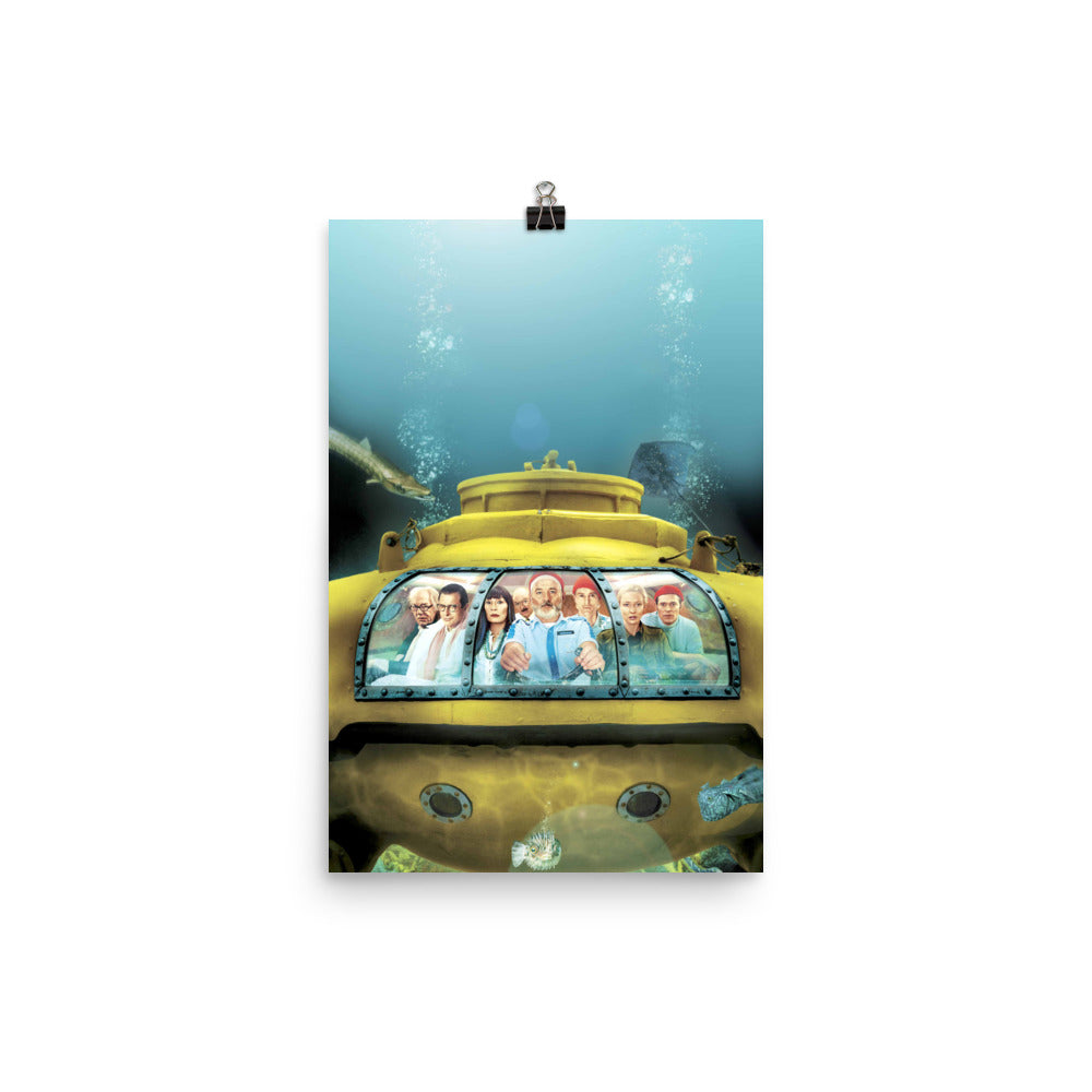 Life Aquatic With Steve Zissou Textless Poster