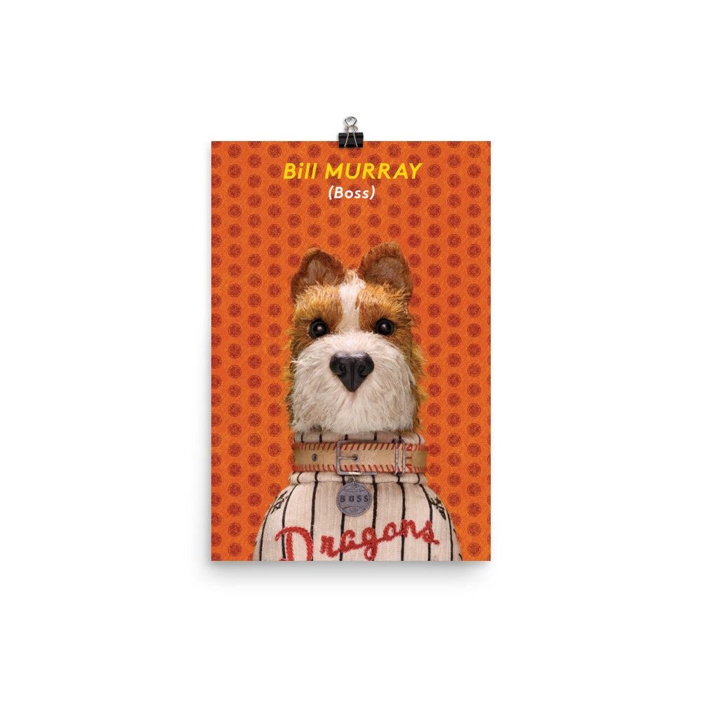 Boss Poster Isle Of Dogs