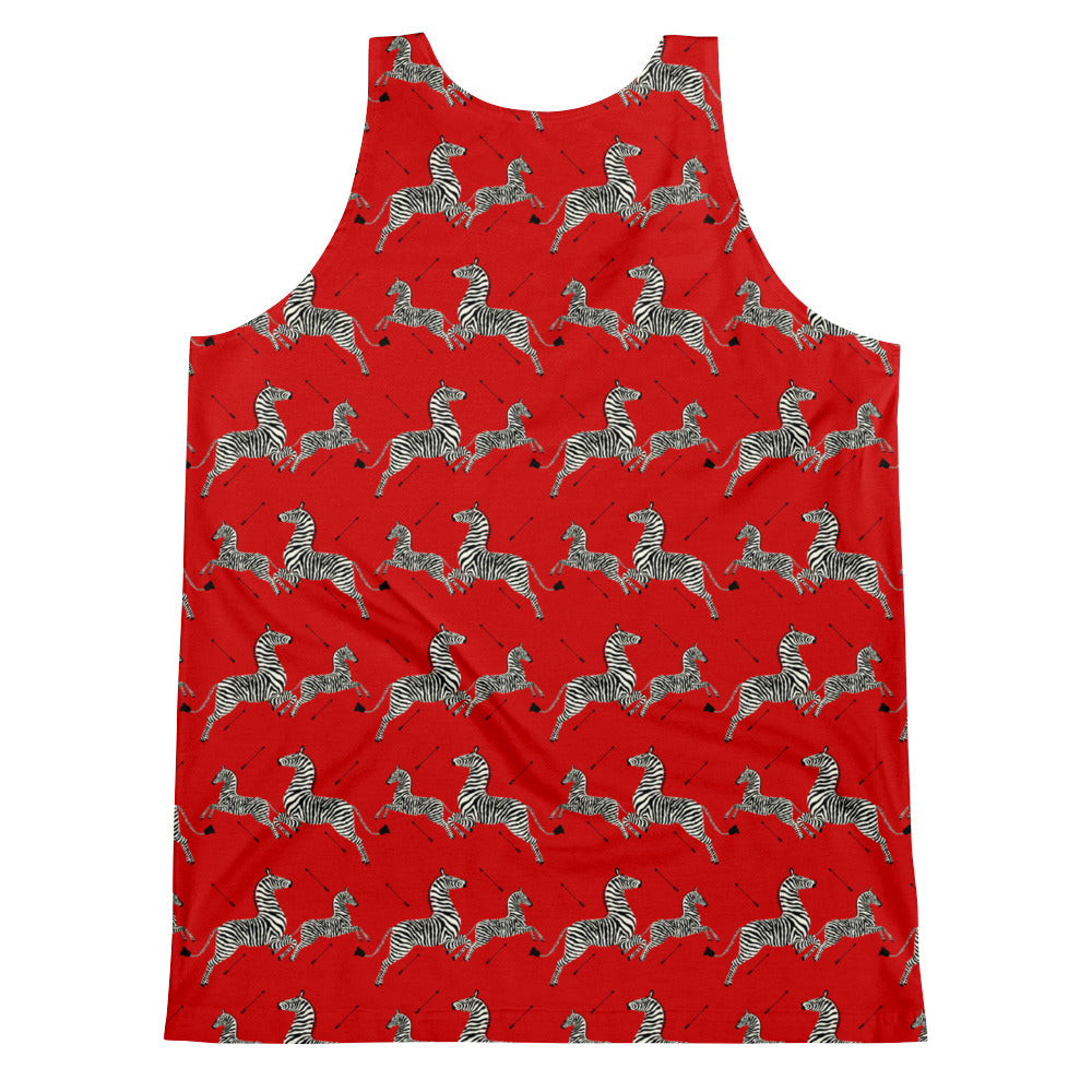 Zebras Unisex Tank Top