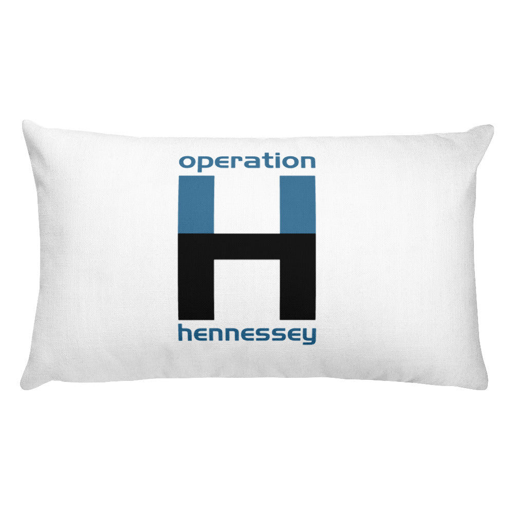 Operation Hennessey Rectangular Pillow