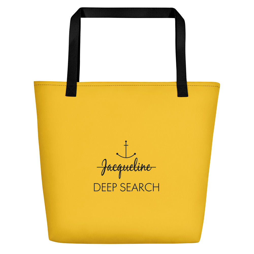 Jacqueline Deep Search Beach Bag