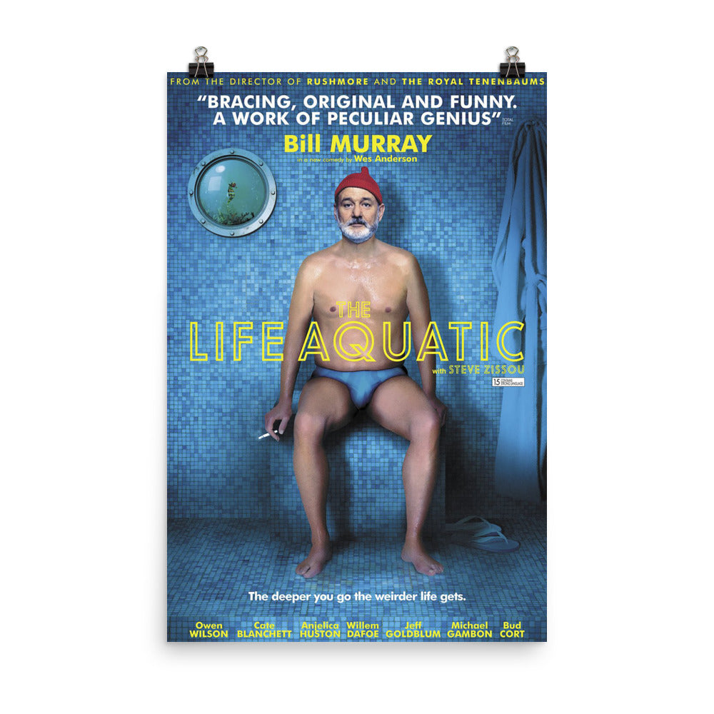 Life Aquatic With Steve Zissou Poster