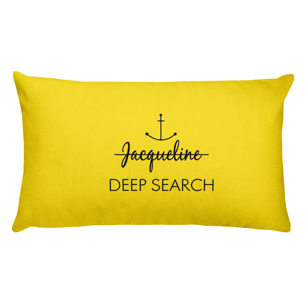 Jacqueline Deep Search Rectangular Pillow