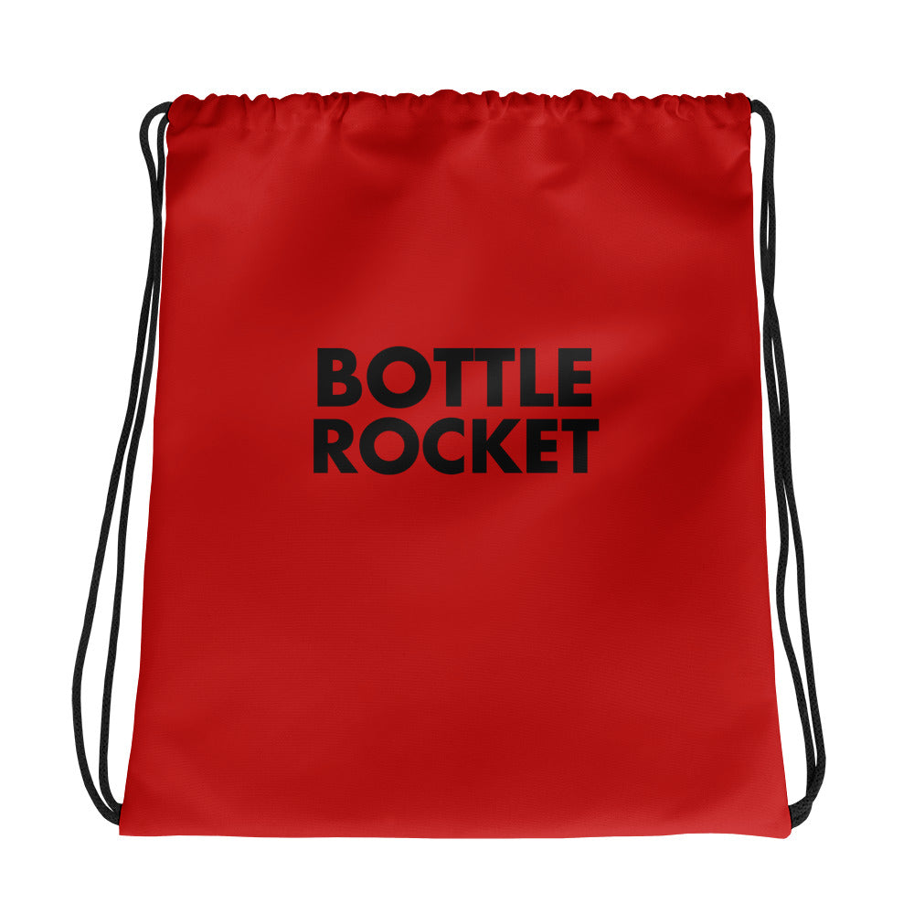 Bottle Rocket Drawstring Bag