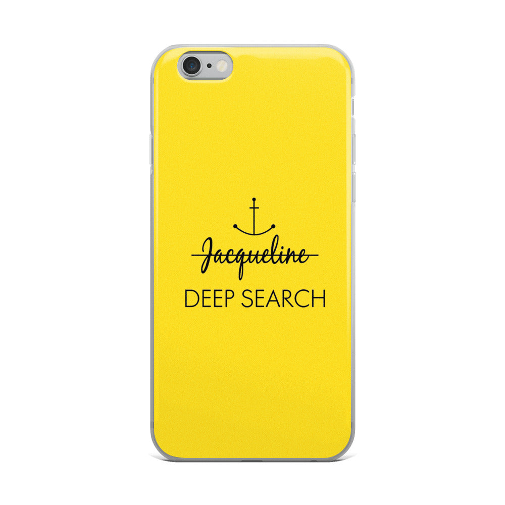 Jacqueline Deep Search iPhone Case