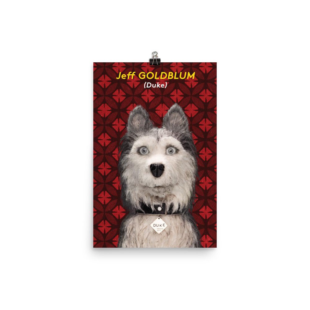 Duke Poster Isle Of Dogs