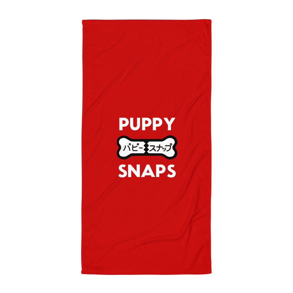 Puppy Snaps Towel