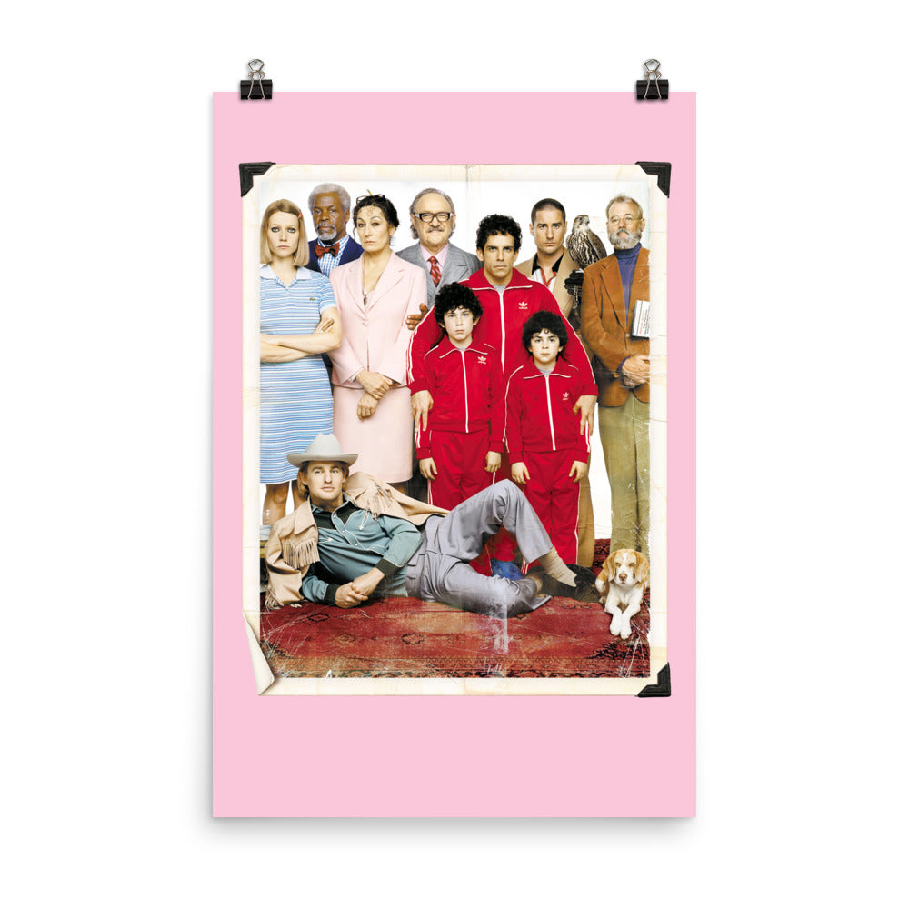 The Royal Tenebaums Textless Poster
