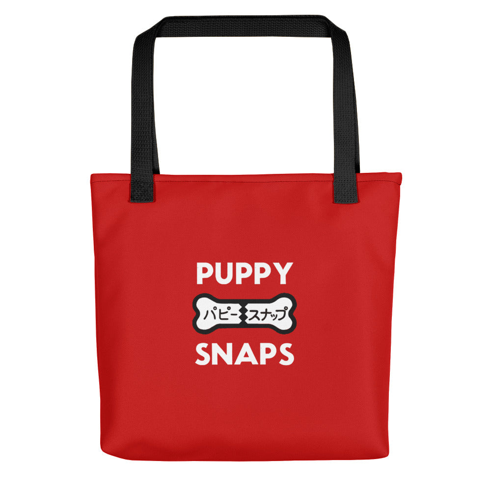 Puppy Snaps Tote Bag