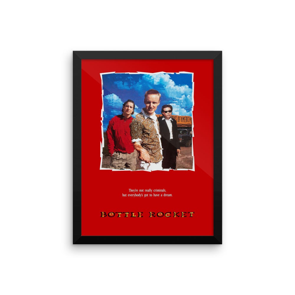 Bottle Rocket Framed Poster