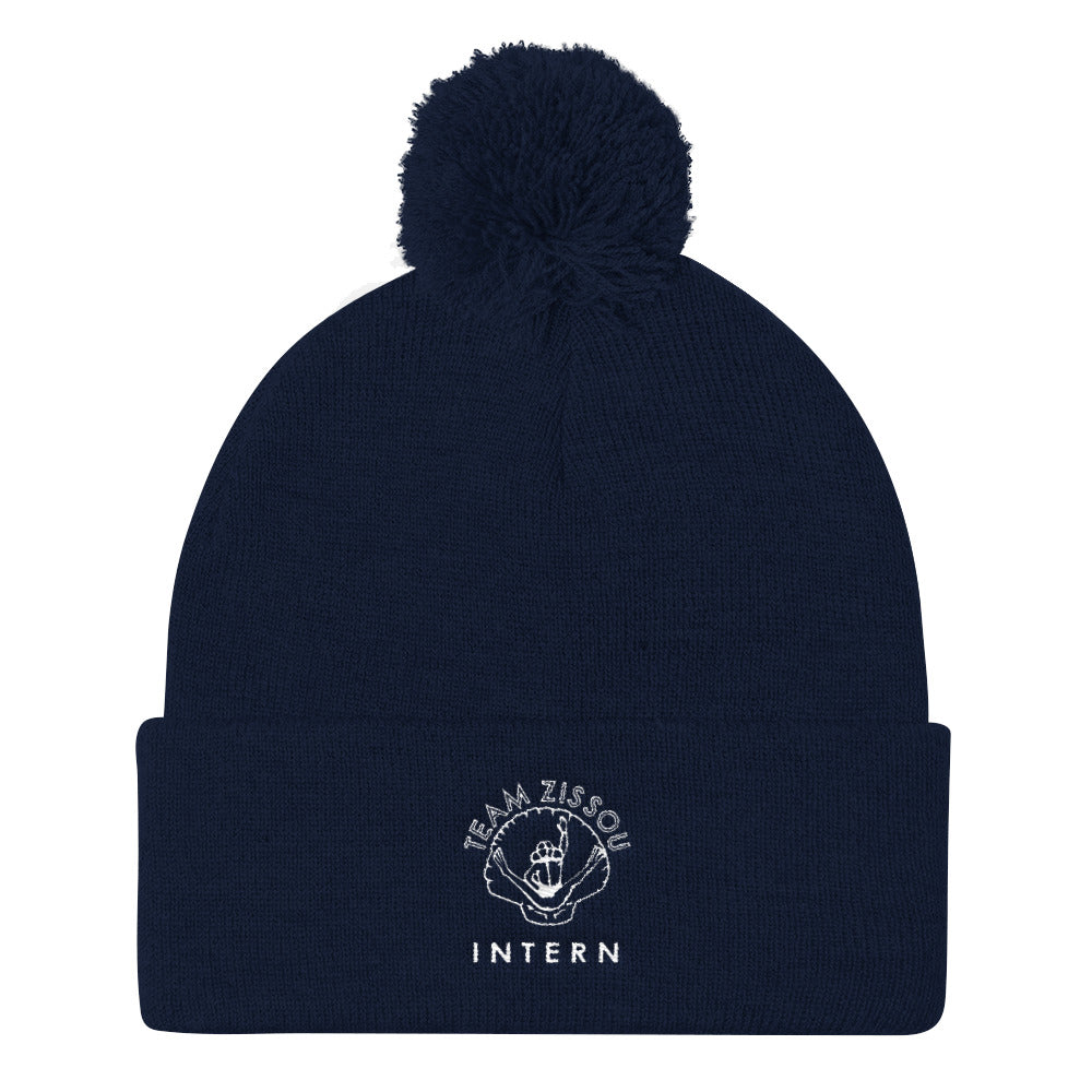 Team Zissou Intern Pom Pom Knit Cap