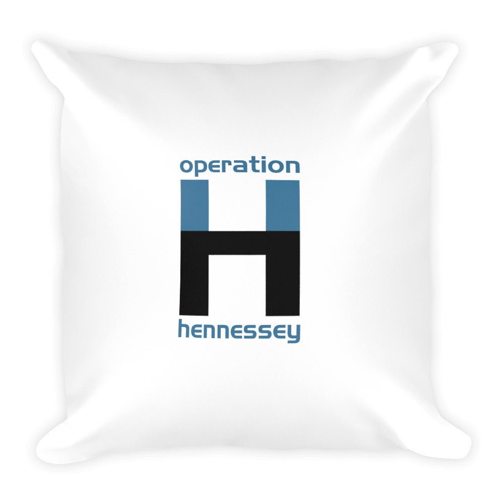 Operation Hennessey Square Pillow
