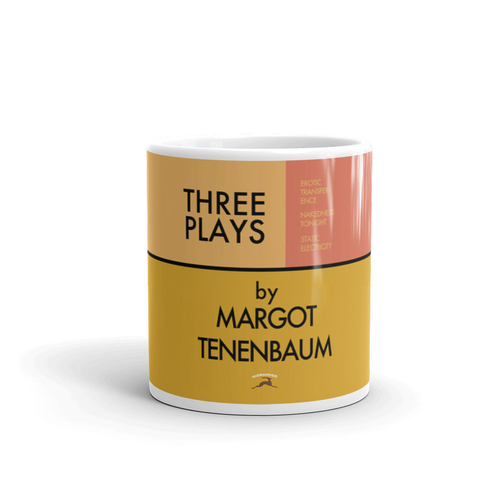Three Plays By Margot Tenenbaum Mug